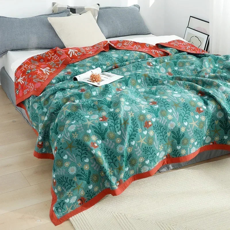 Boho Inspired Cotton Throw