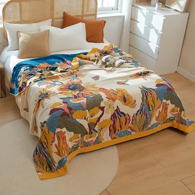 Boho Inspired Cotton Throw