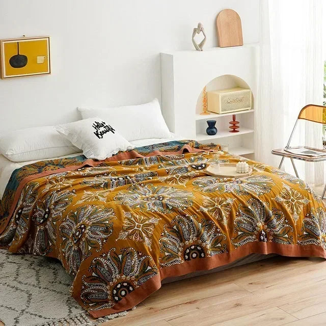 Boho Inspired Cotton Throw