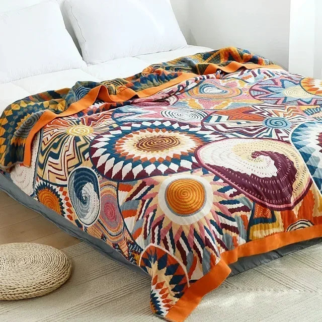 Boho Inspired Cotton Throw