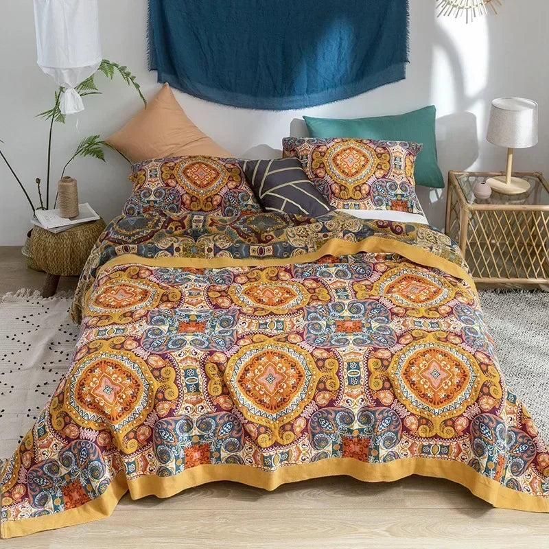 Boho Inspired Cotton Throw
